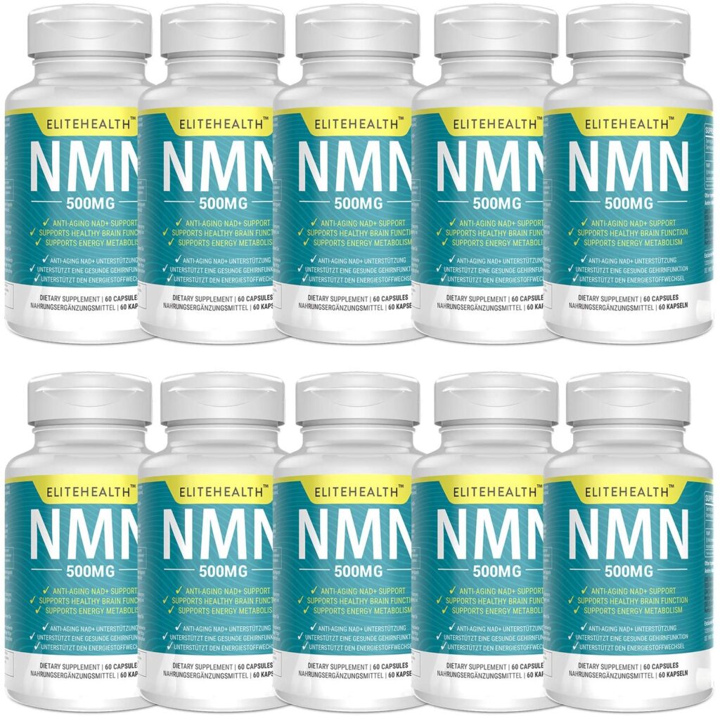 PUREST NMN for NAD Support | 60 Grain | 500mg | Supplement for Anti ...